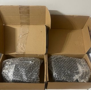 Colas de escape fibra de carbono ovaladas