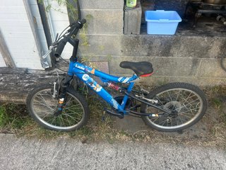 Bicicleta de Montaña Azul