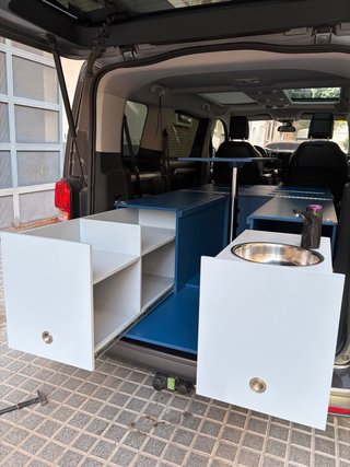 Kit Camper Azul para Furgoneta