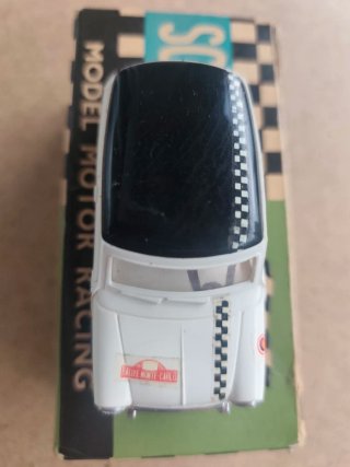 Scalextric Mini Cooper Blanco
