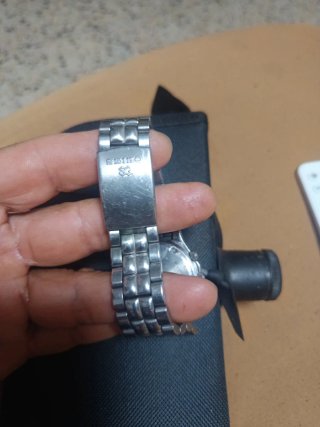Reloj Seiko Cronógrafo Plata Negro