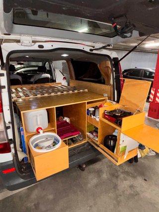 Mercedes Vito XL CDI 116, 8 plazas, Camper Stealth