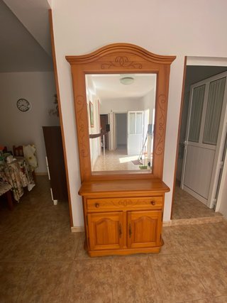 Cama articulada eléctrica madera y muebles juntos.