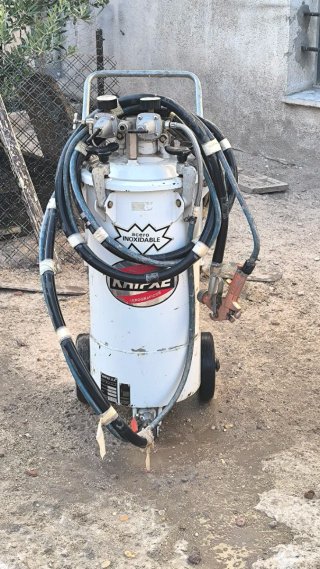 Máquina de tirar gotelé