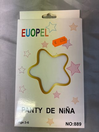Panty niña EUOPEL Talla 3-6 años