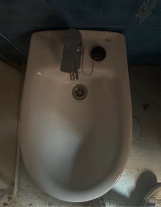 Inodoro + bide + lavabo + mampara ducha + plato