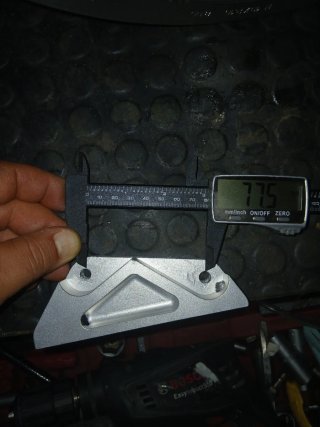 Soporte Pinza Supermotard Aluminio  Yamaha