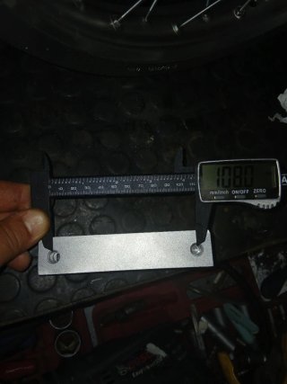 Soporte Pinza Supermotard Aluminio  Yamaha