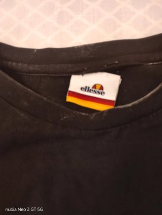 Camiseta Ellesse Negra Talla M