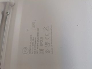2 Plafones LED Cuadrados 30x30cm