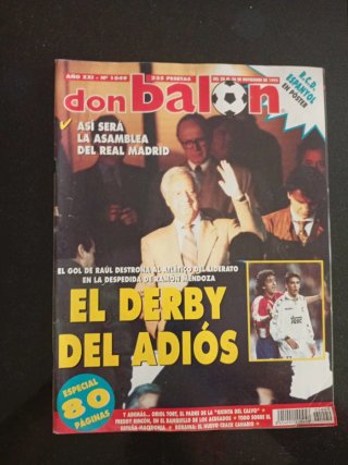Revistas de Futbol Don Balon 1996