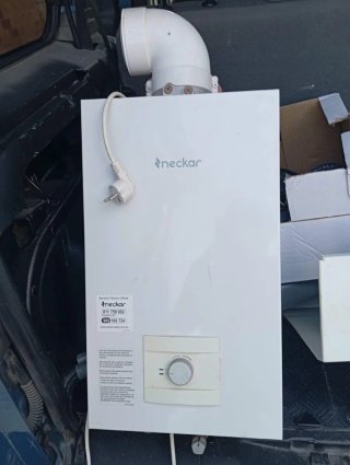 Calentador Gas Natural Neckar Blanco
