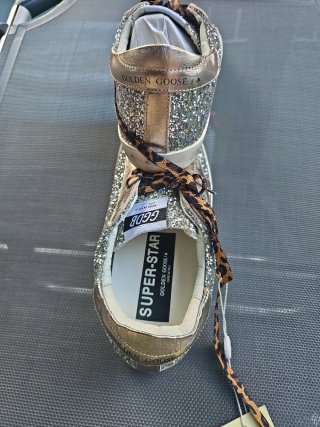 Zapatillas Golden Goose Super-Star Glitter Talla 3