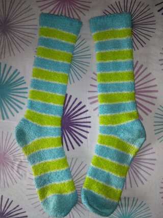 Calcetines altos calentitos