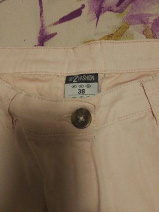 Pantalón Chino Mujer Rosa