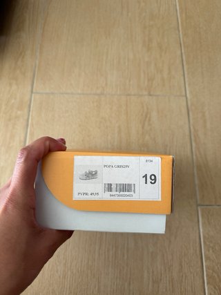 Zapatillas Blanditos Bebé Talla 19
