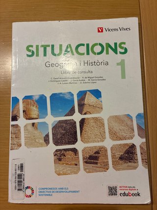 Situacions 1. Geografia i Història Llibre de cons