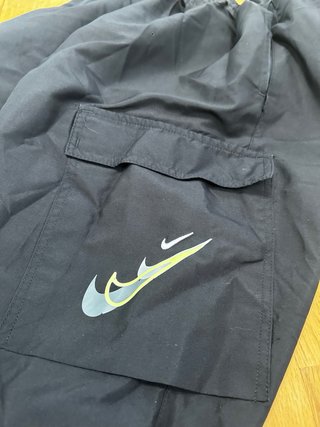 Pantalón Cargo Nike Woven Multi Swoosh Negro M