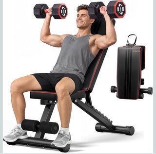 Banco de abdominales ajustable