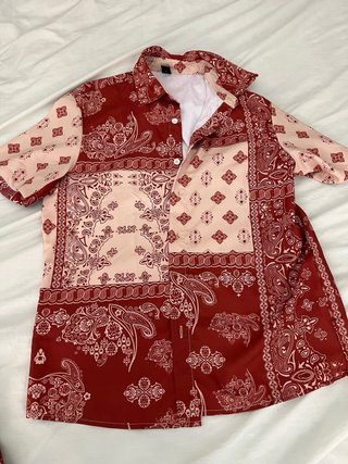 Conjunto Camisa y Pantalón Corto Estampado