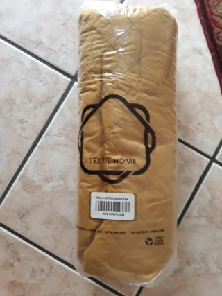 Copridivano trapuntato senape 2 posti