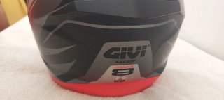 Casco Moto Givi Plata y Gris talla L