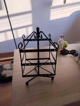 Joyero giratorio negro