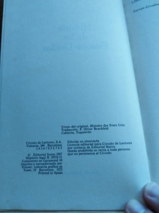 Libro historia de los Estados Unidos