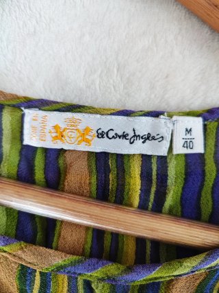 Vestido Doble El Corte Inglés - Talla S