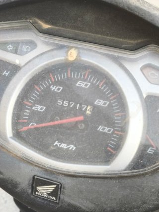 Honda Lead 110 Scooter Negra 55.717 kilómetros