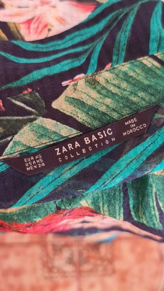Kimono / Caftán largo Zara Collection XS / abierto