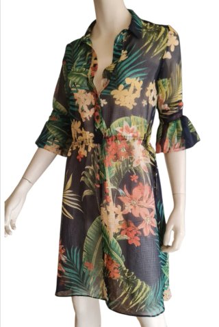 Kimono / Caftán largo Zara Collection XS / abierto