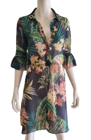 Kimono / Caftán largo Zara Collection XS / abierto
