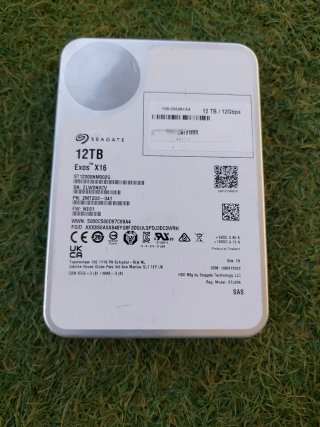 Disco Duro SAS Seagate 12TB Exos X16. NO SATA.