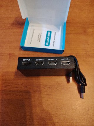 Divisor HDMI 1x4 UHD 4Kx2K 3D