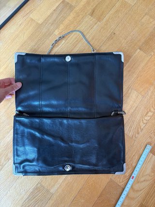 Bolso fiesta vintage años 70 negro