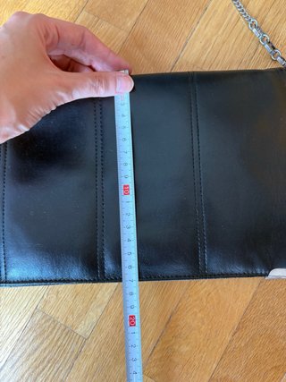 Bolso fiesta vintage años 70 negro