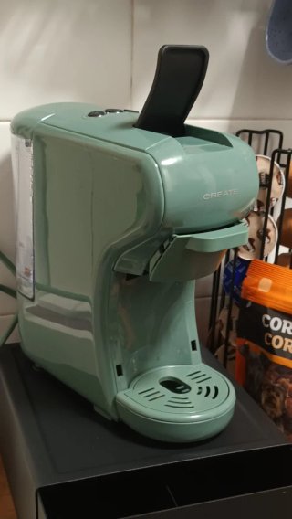 Cafetera Create Potts Multicápsulas Verde
