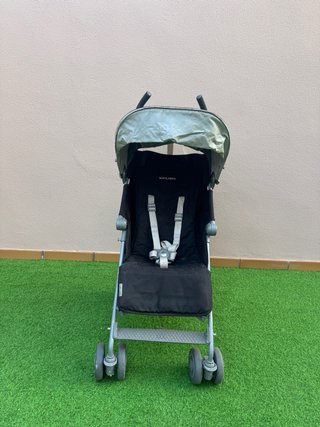 Silla de paseo Maclaren y plástico para lluvia