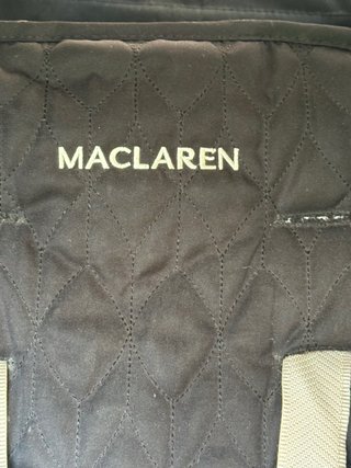 Silla de paseo Maclaren y plástico para lluvia