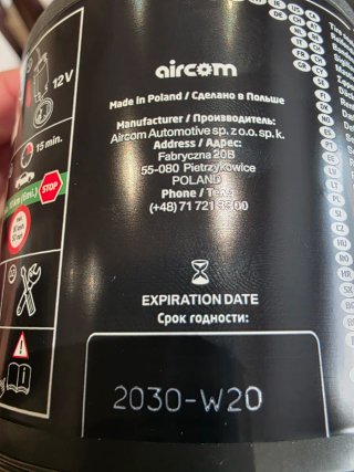 Kit antipinchazos BMW original nuevo sin estrenae