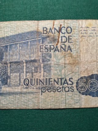 Billete 500 pesetas 1978 Rosalía de Castro
