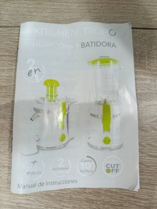 LICUADORA Y BATIDORA VASO 2 en 1