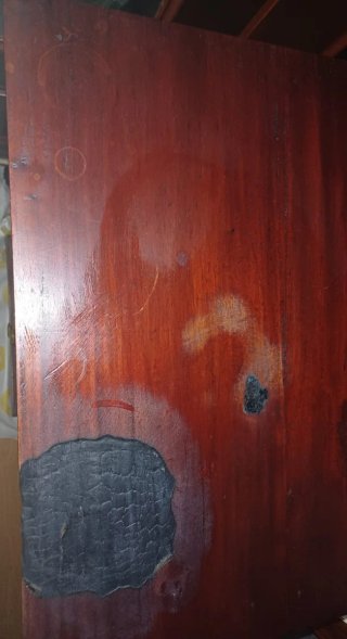 Sinfonier madera caoba con 7 cajones.