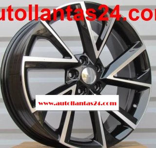 766 Juego 4 llantas skoda seat r158846