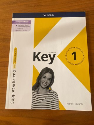 Libro Oxford 1 bachillerato Key Support&Extend