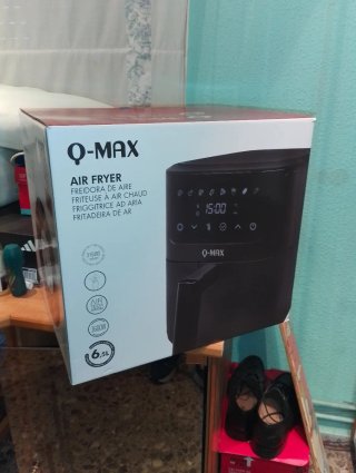 Freidora de aire Q-MAX 6.5L nueva