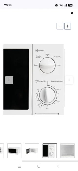 Microondas Aspes Blanco