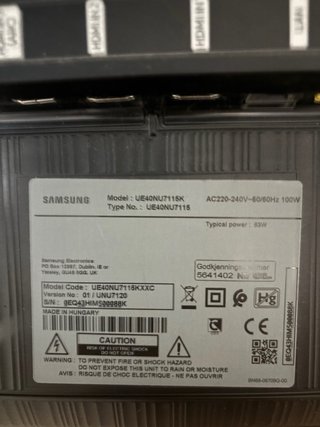 Samsung TV para piezas