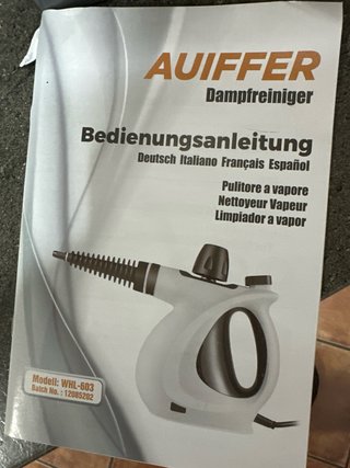 Vaporeta AUIFFER HANDDAMPFREINIGER